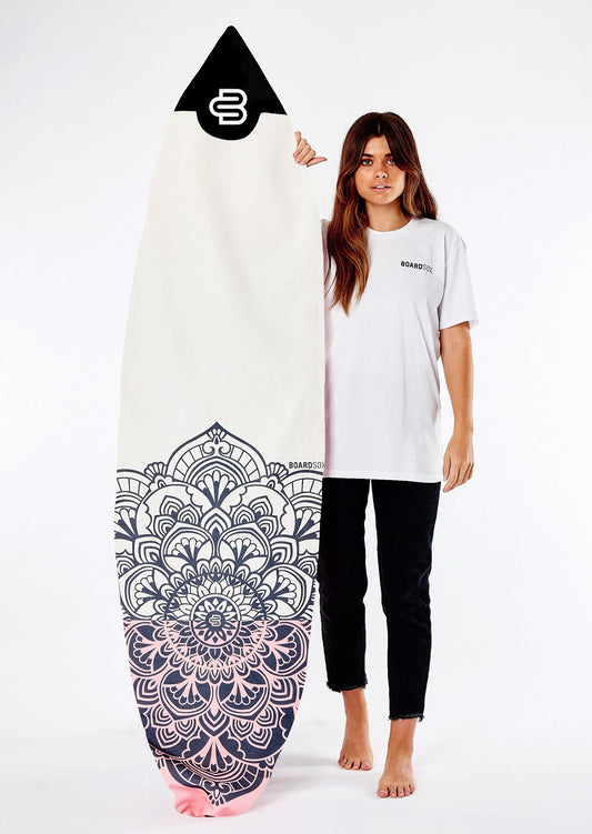 Short Board Cover - Mandala (5'8 ft)