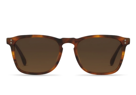 WILEY Men's Square Sunglasses (MATTE ROOTBEER)