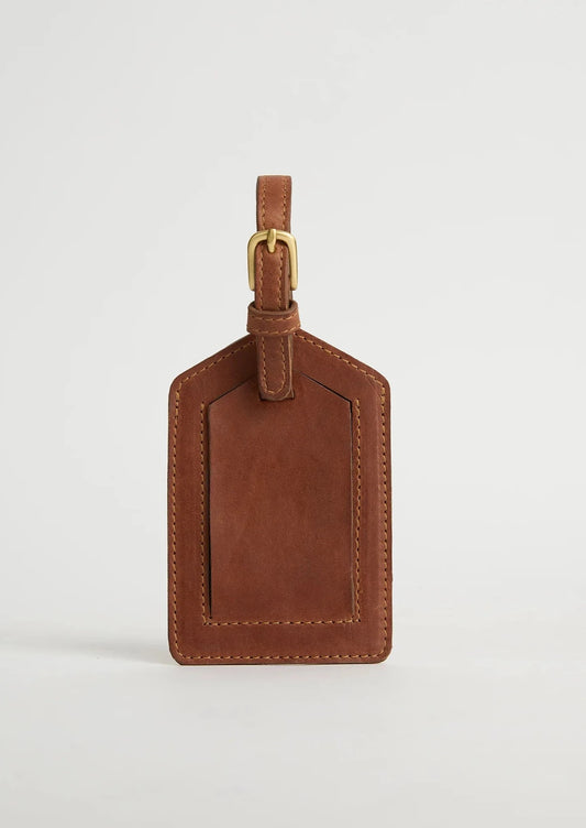 Buddy Luggage Tag - Cognac